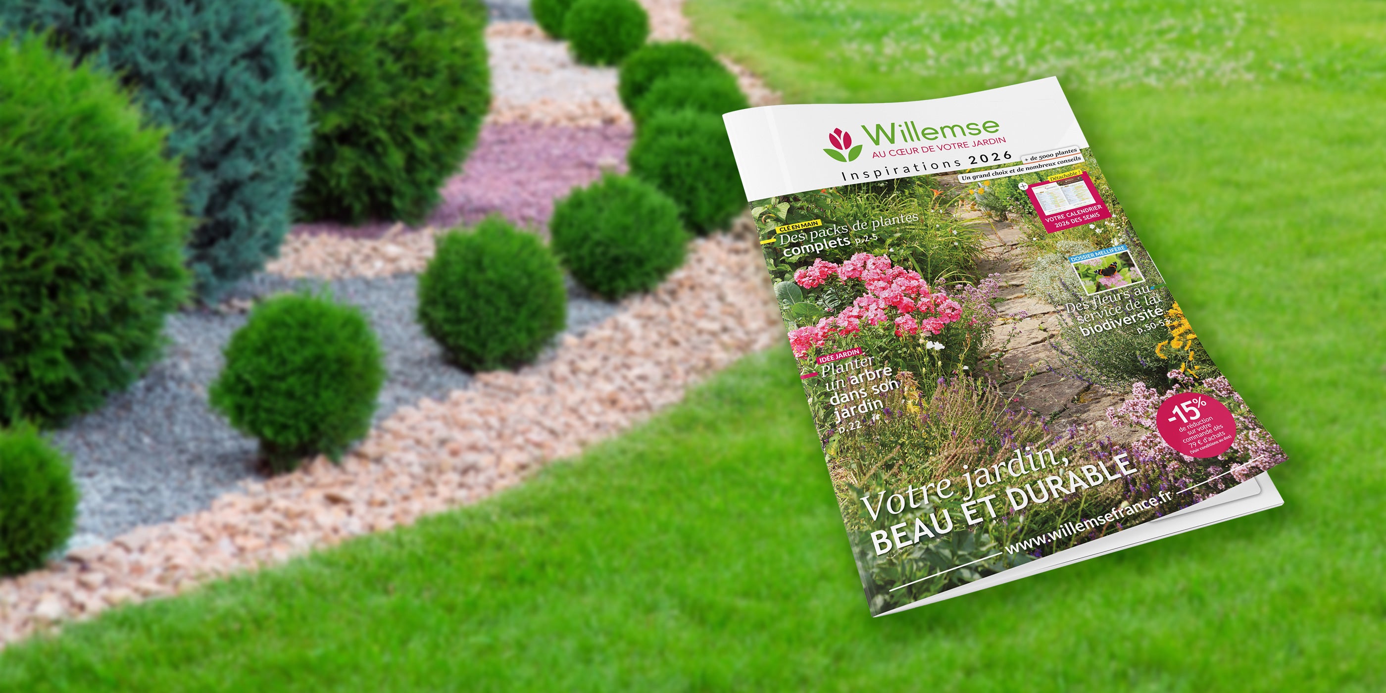 Commendez le catalogue inspiration 2026 Willemse !