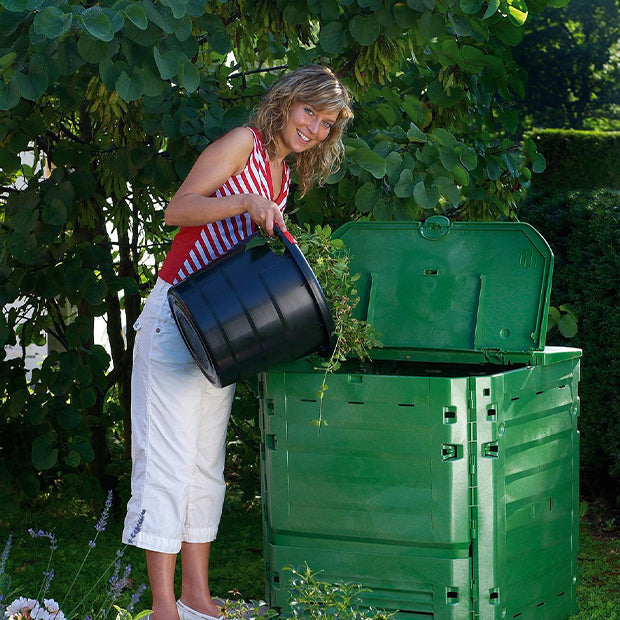 Composteur Thermo-king vert avec grille de fond - - Willemse