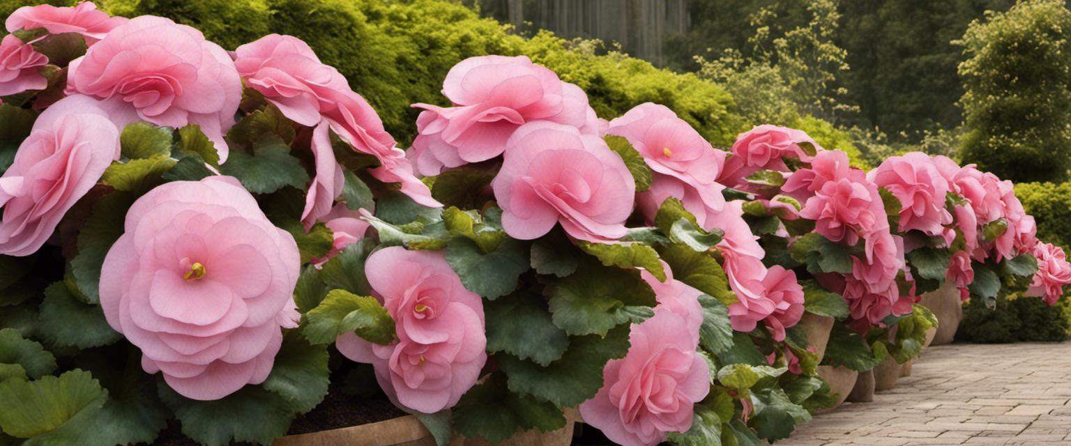 Créez des aménagements paysagers attrayants avec des bégonias