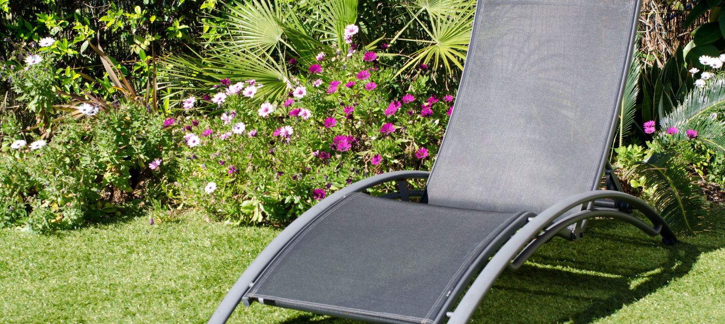 Jardin en plein soleil