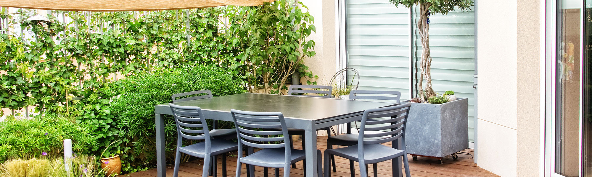 Differents styles de terrasse
