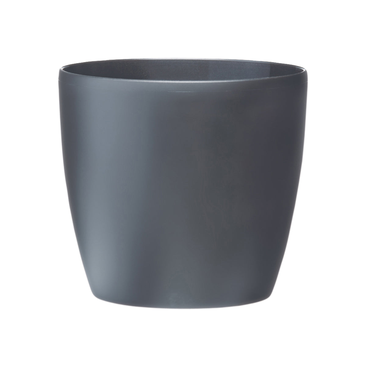 Cache-pot Brussels Round Wheels anthracite ELHO - Willemse