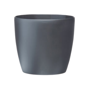 Cache-pot Brussels Round Wheels anthracite ELHO - Willemse