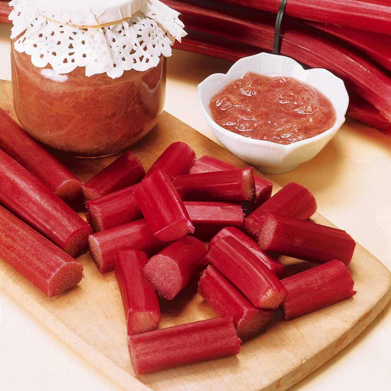 Rhubarbe - 6 Rhubarbes - Rheum rhaponticum