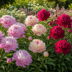 Vente Trio de Pivoines rose et rouge  - 
