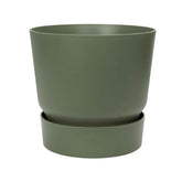 Pot de fleurs Greenville Leaf green ELHO - Willemse