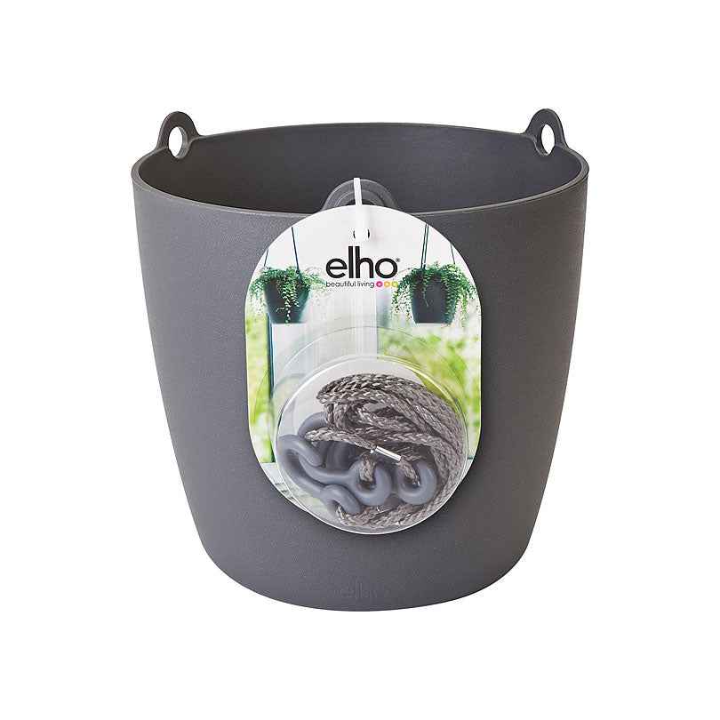 Suspension Brussels Hanging Basket D18 anthracite - Pots et contenants pour cultiver vos plantes