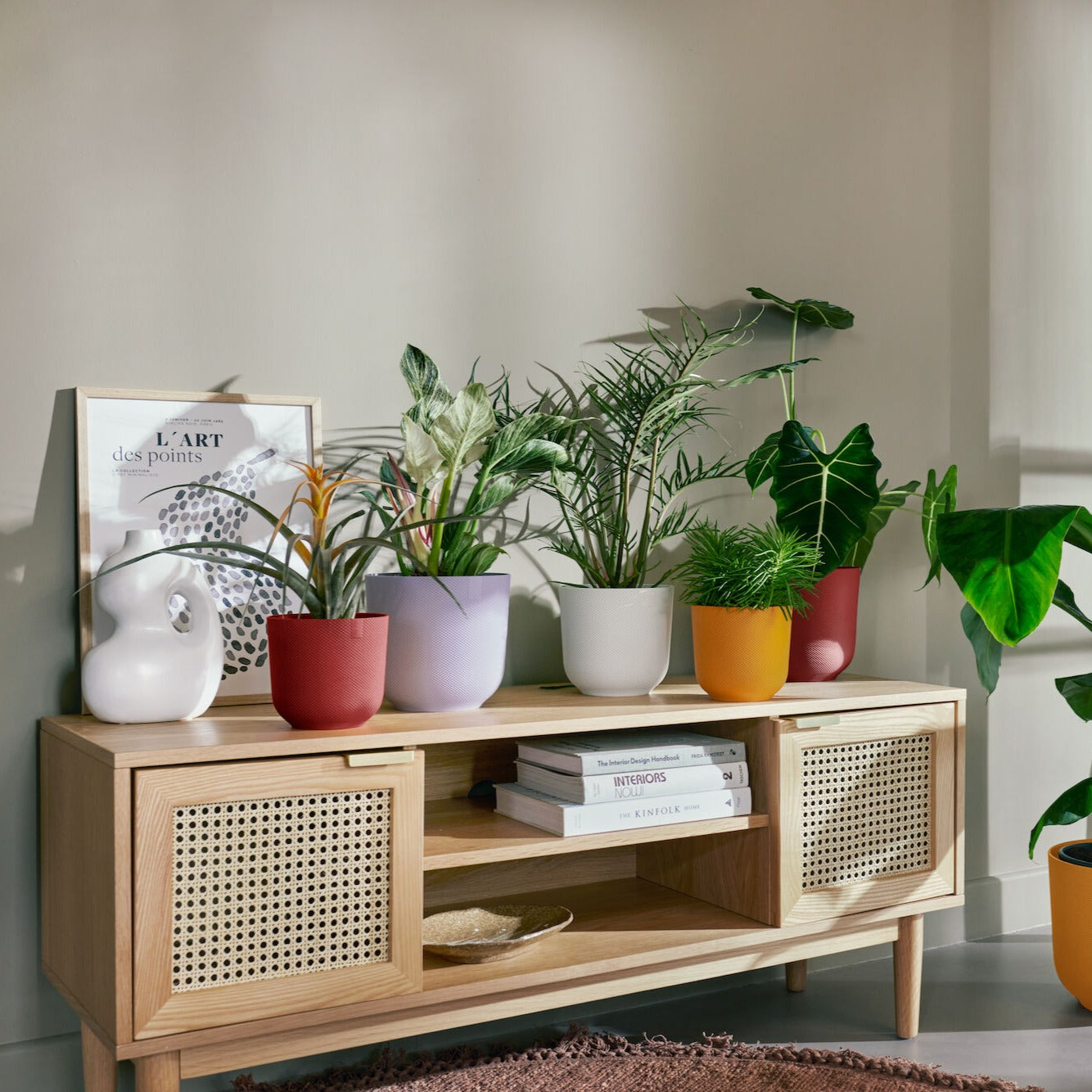 Cache pot Jazz rond Terracotta  ELHO - Cache-pots & Pots - Willemse