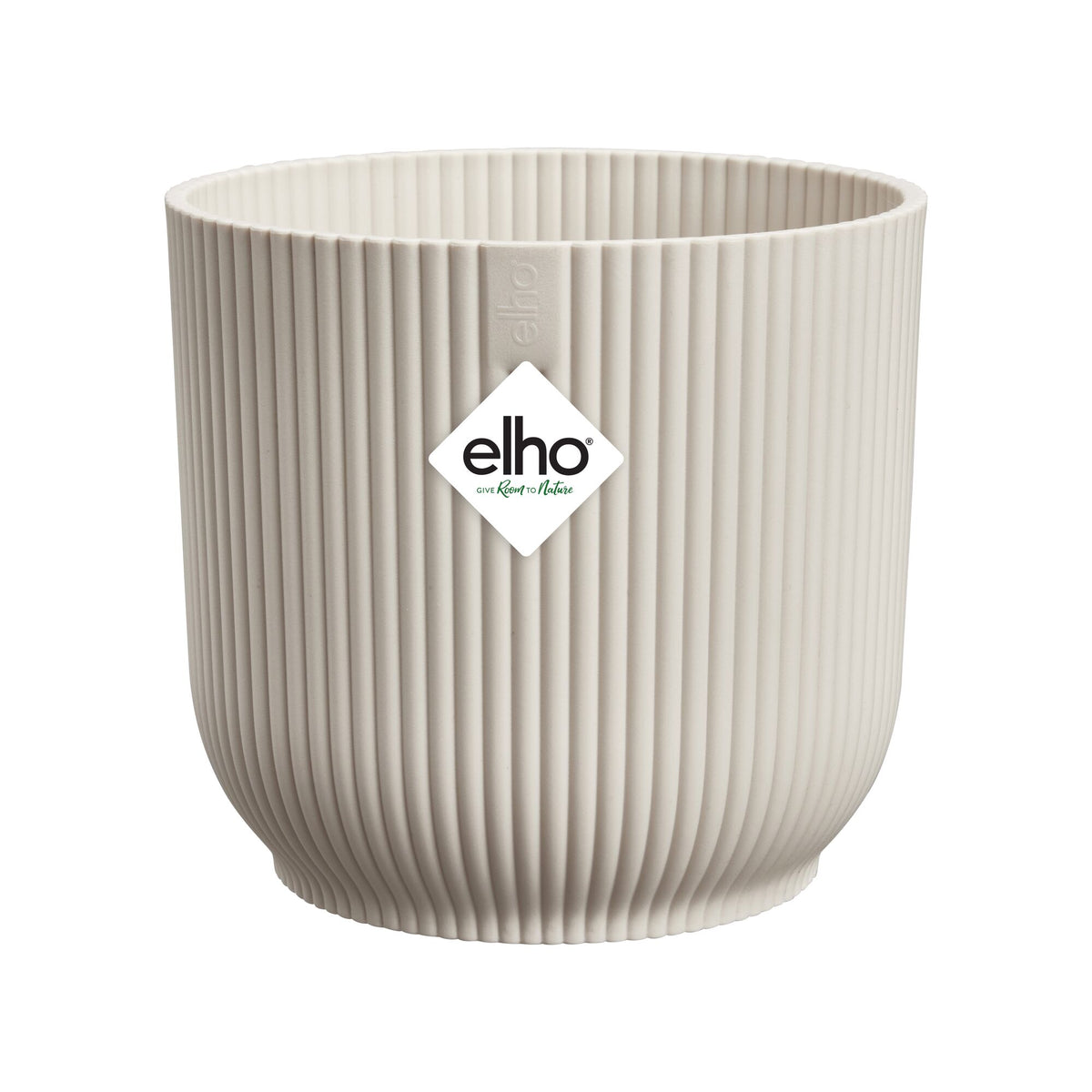 Cache-Pot Vibes fold rond Blanc lin ELHO - Willemse