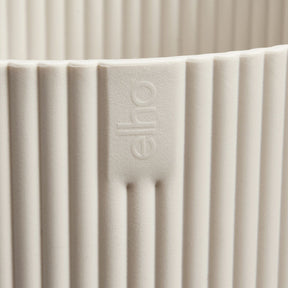  - Cache-Pot Vibes fold rond Blanc lin ELHO - Cache-pots & Pots