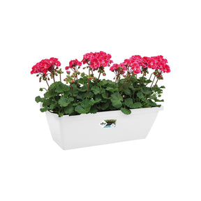  - Jardinière Barcelona Blanc ELHO - Jardinières et balconnières