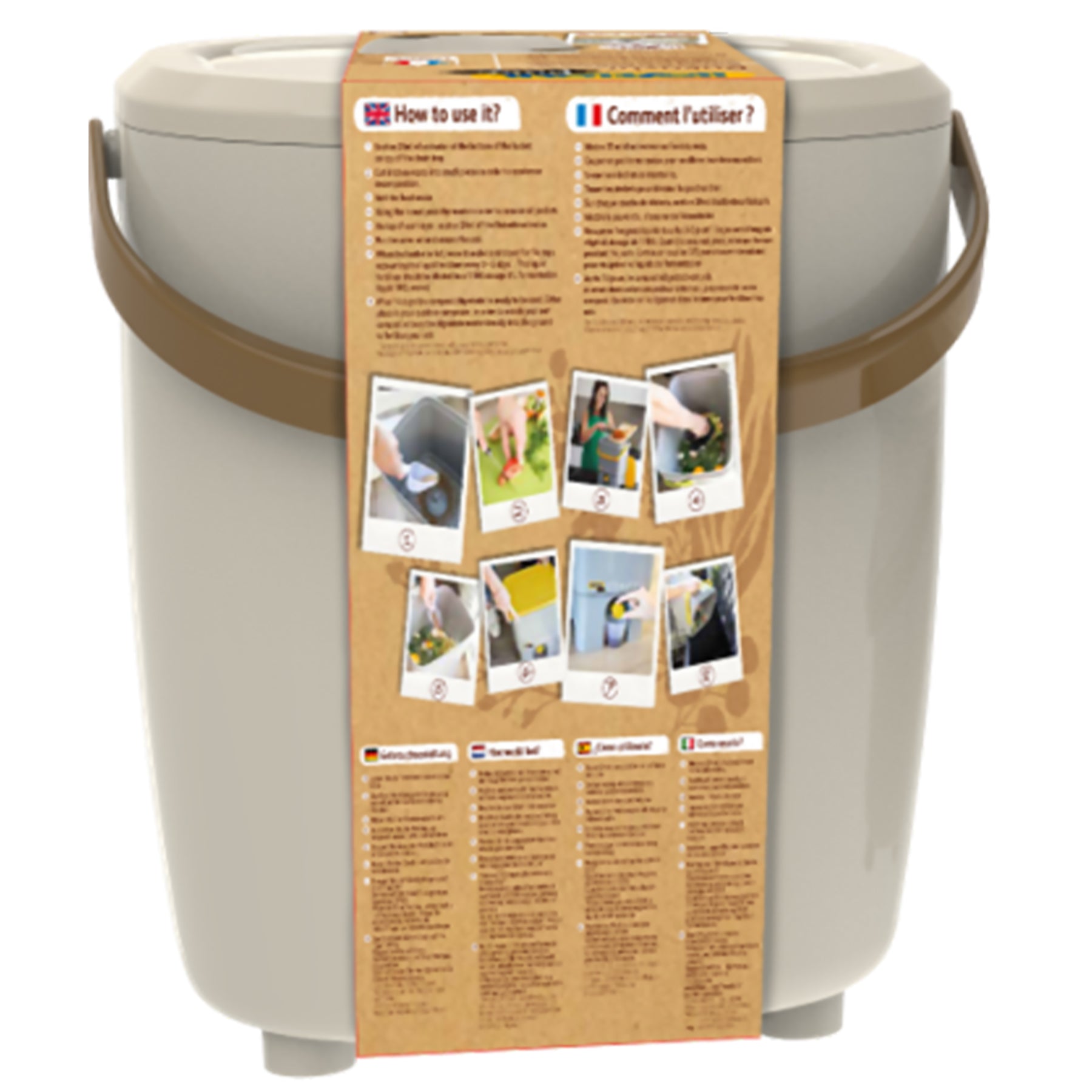  - Kit composteur de cuisine + activateur de compost HOZELOCK - Matériel de jardin et outils de traitement des déchets