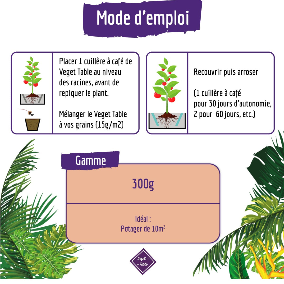 Matériel d'arrosage et récupérateurs d'eau - Rétenteur d'eau pour potagers BERGER WORLD - 