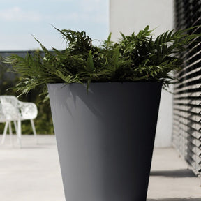 Suspensions - Pot Pure Staight Round anthracite ELHO - 