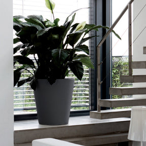 Vente Pot Pure Staight Round anthracite ELHO - 
