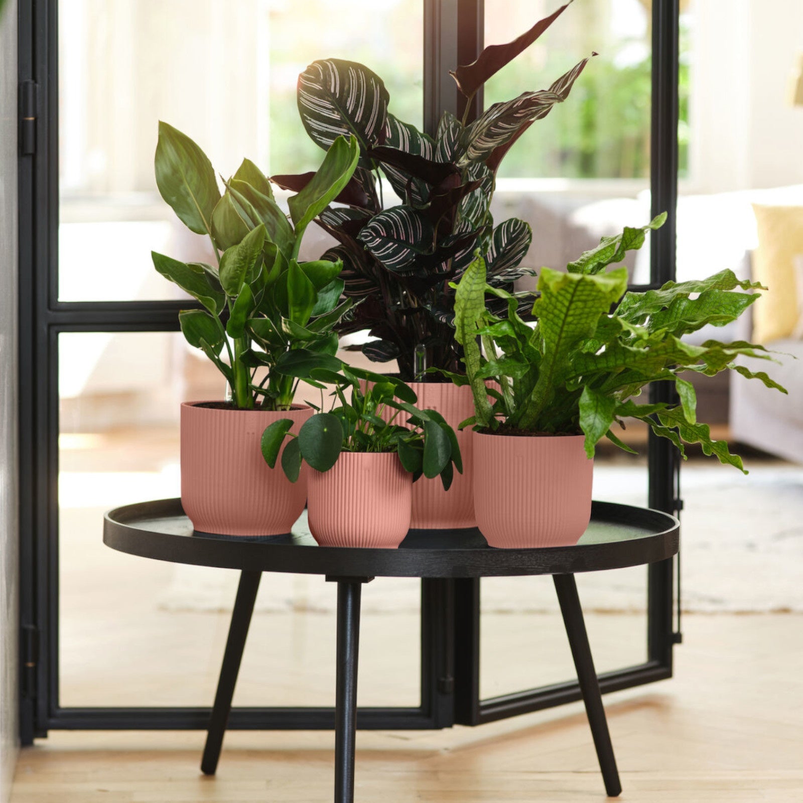 Vente Cache-pot Vibes fold Rose poudré ELHO - Cache-pots & Pots
