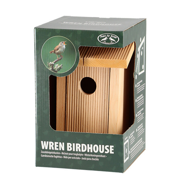 Nichoir en bois naturel -  - Willemse