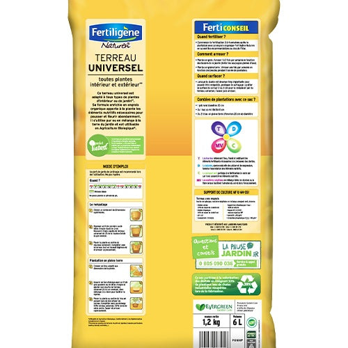 Terreau universel FERTILIGENE -  - Willemse