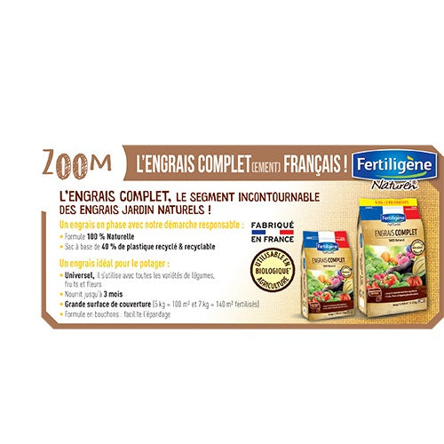  - Engrais complet idéal pour potager FERTILIGENE - Engrais