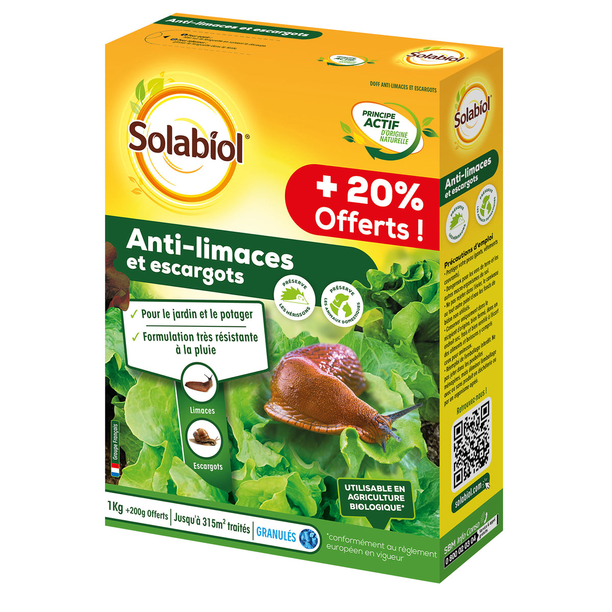 Anti-limaces et escargots SOLABIOL - Willemse