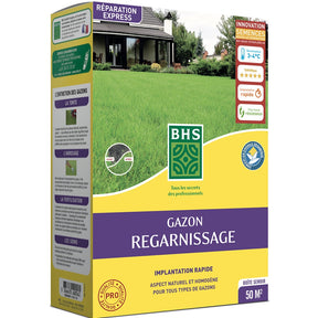 Gazon regarnissage et engrais - 1kg, 50m² BHS - Willemse