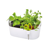 Cache-pot Brussels Herbs Station blanc ELHO - Willemse